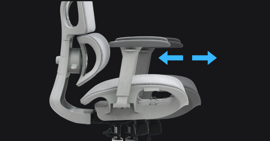 Siedzisko AIR mesh z regulacją głębokości BIONIC AIR